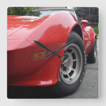 正方形コルベット時計