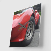 正方形コルベット時計 スクエア壁時計 (傾斜)