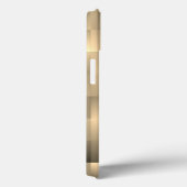 正方形パターンのセピア色 Case-Mate iPhoneケース (裏面 / 右)