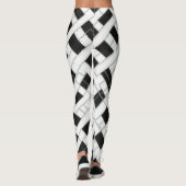 正方形パターンのレギング レギンス (裏面)