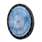 正方形パターンの規則における青色の色調 ダーツボード (正面右)