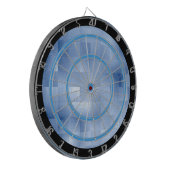 正方形パターンの規則における青色の色調 ダーツボード (正面左)