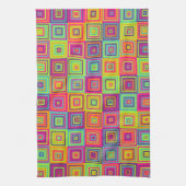 正方形パターン キッチンタオル (縦)