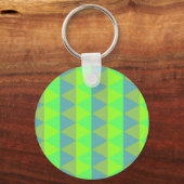 正方形パターン キーホルダー (正面)