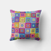 正方形パターン クッション (裏面)