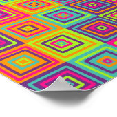 正方形パターン ポスター (角)