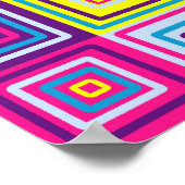 正方形パターン ポスター (角)