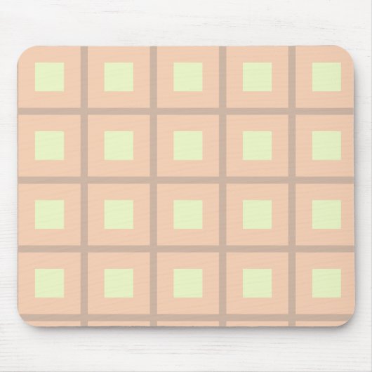 正方形パターン マウスパッド (正面)