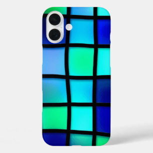 正方形パターン iPhone 16 PLUSケース
