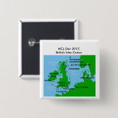 正方形ピン 缶バッジ (正面&裏面)