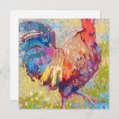 正方形フラットノートカード サンキューカード (正面/裏面)