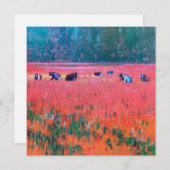 正方形フラットノートカード シーズンカード (正面/裏面)