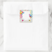 正方形フレームパーティー スクエアシール (バッグ)