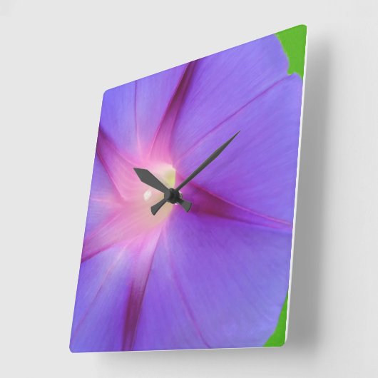 正方形フローラ スクエア壁時計 (傾斜)