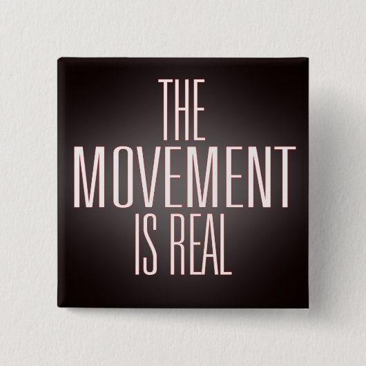 正方形ボタン動き 缶バッジ (正面)