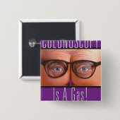 正方形ボタン 缶バッジ (正面&裏面)