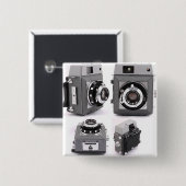 正方形ボタン 缶バッジ (正面&裏面)