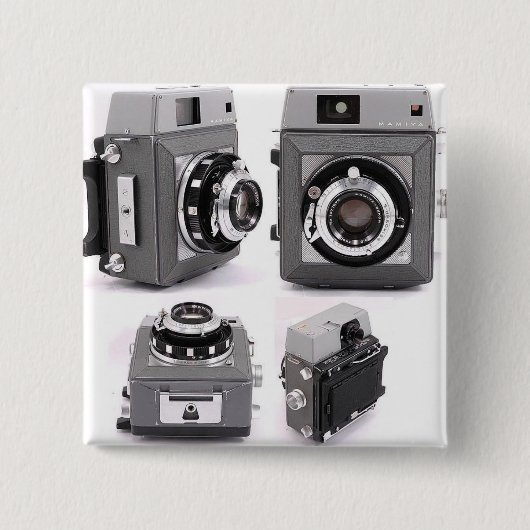 正方形ボタン 缶バッジ (正面)