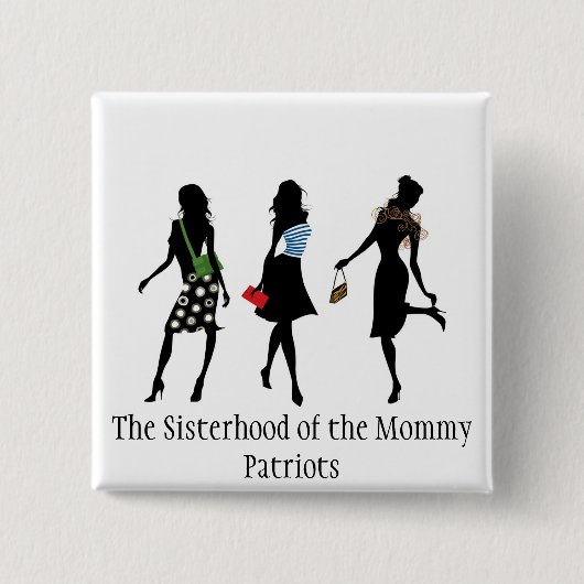 正方形ボタン 缶バッジ (正面)