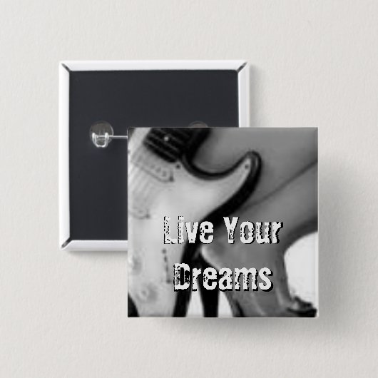 正方形ボタン 缶バッジ (正面&裏面)