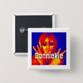 正方形ボタン 缶バッジ (正面&裏面)