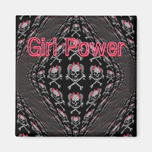 正方形マグネットカスタマイズ-  マグネット (正面)