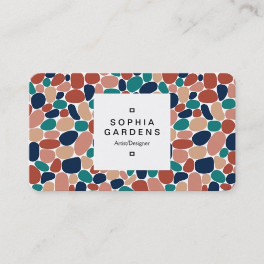 正方形ラベル03a - 160417 – ミネラルカラー 名刺 (正面)