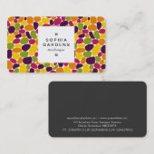 正方形ラベル03a - 160417 - WIneガムの色 名刺 (正面/裏面)