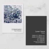 正方形写真031 -バブル 名刺 (正面/裏面)