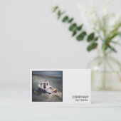 正方形写真(v2) -モーターボート 名刺 (スタンド正面)