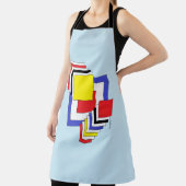 正方形抽象芸術 エプロン (インサイチュ)