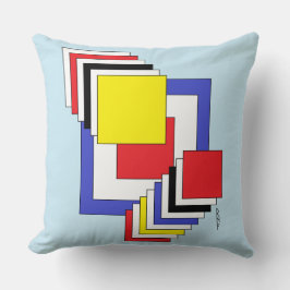 正方形抽象芸術 クッション