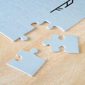 正方形抽象芸術 ジグソーパズル (側面)