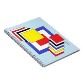 正方形抽象芸術 ノートブック (右側)