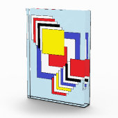 正方形抽象芸術 フォトブロック (右)