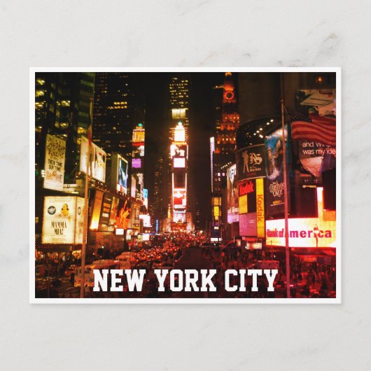 正方形照明 ポストカード (正面)