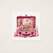 正方形裁縫のビジネスまたはエンクロージャカード (正面)