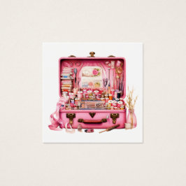 正方形裁縫のビジネスまたはエンクロージャカード