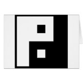 正方形陰陽カード (正面横)