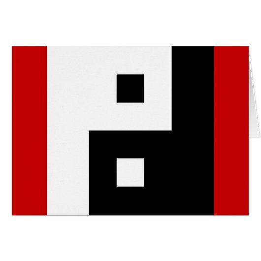 正方形陰陽カード (正面横)