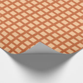 正方形02 – 砂オン茶 ラッピングペーパー (角)