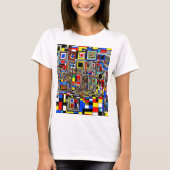 正方形3 Tシャツ (正面)