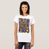 正方形3 Tシャツ (正面フル)