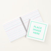 正方形8.5インチx 8.5インチスパイラルノートブック ノートブック (内部)