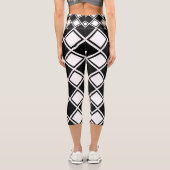 正方形 カプリレギンス (裏面)