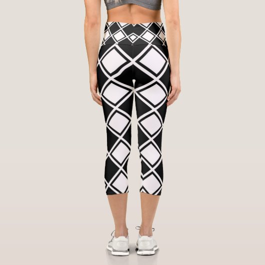 正方形 カプリレギンス (裏面)