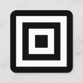 正方形 スクエア名刺 (正面)