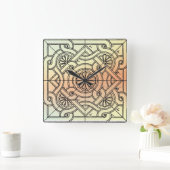 正方形 スクエア壁時計 (ホーム)