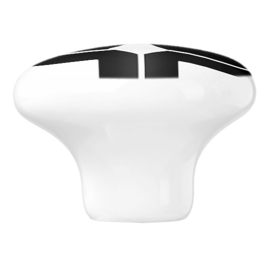 正方形 セラミックノブ (側面)