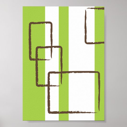 正方形 ポスター (正面)